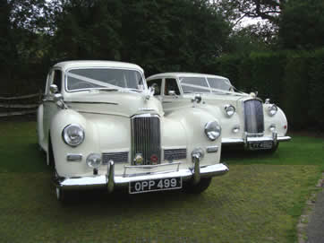 Humber Pullman paired with Vanden Plas Princess
