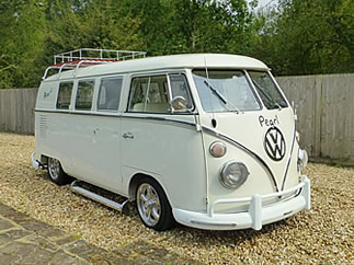 VW Wedding Camper Van PEARL